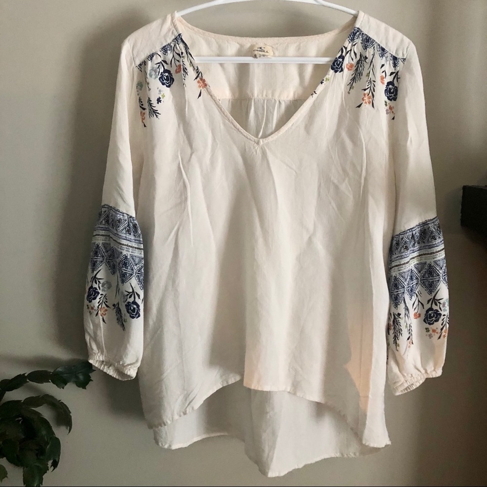 O’Neill flowy boho blouse
